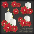 Christmas Floral Decoupage 4