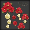 Christmas Floral Decoupage 7