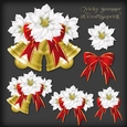 Christmas Floral White Decoupage 4