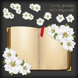Christmas Floral White Decoupage 8
