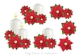 Christmas Floral Step by Step 4