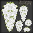 White Rose Teardrop
