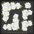 White Rose Corner Vignette