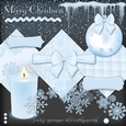 Icy Blue Embelishments