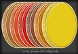 Autumn 2 Glitter Oval Mat