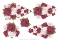 Autumn Rose Teardrop Decoupage Step by Step