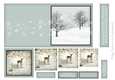 Cut and Fold 4.5x4.5 inch Christmas Pyrimage 6