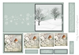 Cut and Fold 4.5x4.5 inch Christmas Pyrimage 7
