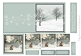 Cut and Fold 4.5x4.5 inch Christmas Pyrimage 9