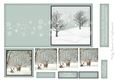 Cut and Fold 4.5x4.5 inch Christmas Pyrimage 10