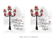 Christmas Lampost and Sentiment Toppers 2
