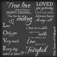 Love Word Art