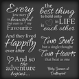 Romance Word Art