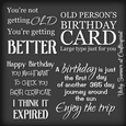Funny Age Word Art 3
