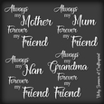 Mother Word Art