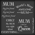 Mum Word Art 1