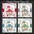 Poinsettia Baskets Bumper Kit
