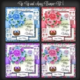 Up Up and Away Floral Bumper Kit 1