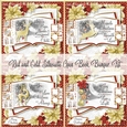 Red and Gold Silhouette Open Book Bumper Kit