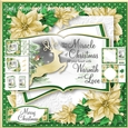 Green and Gold Silhouette Open Book 2