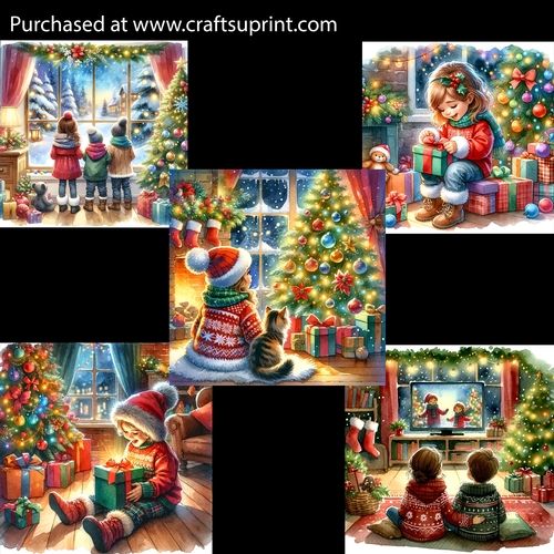 Kids and Gifts Card Fronts