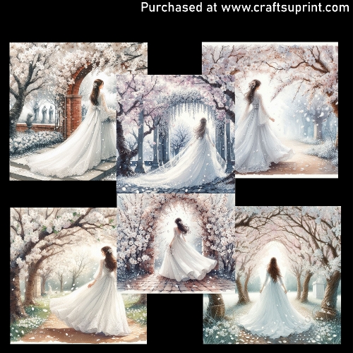 Dreams of white 1 - CARD FRONTS