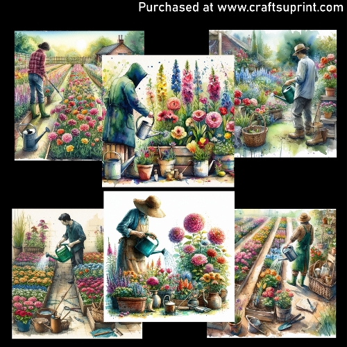 Hobbies - Gardening Enthusiast - CARD FRONTS