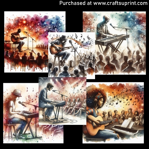 Hobbies - Music Lover - CARD FRONTS