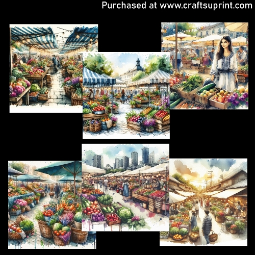 Farmers Market - CARD FRONTS
