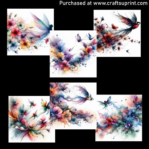 Flowers and dreams - CARD FRONTS