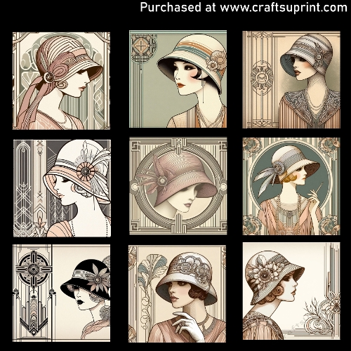 Vintage series-Art Deco fashion