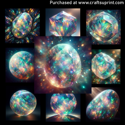 Living Light-Opal - CARD FRONTS