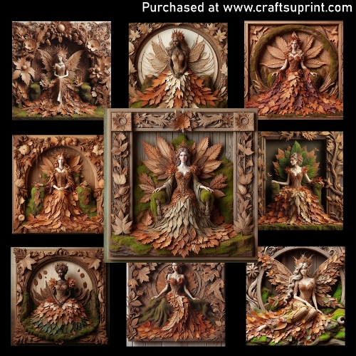 Forest Fairy Queen - CARD FRONTS
