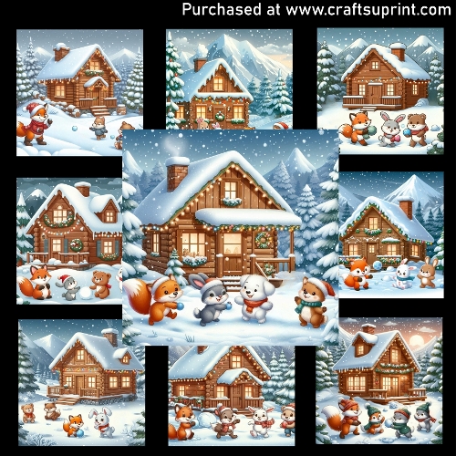 Happy friends - CARD FRONTS