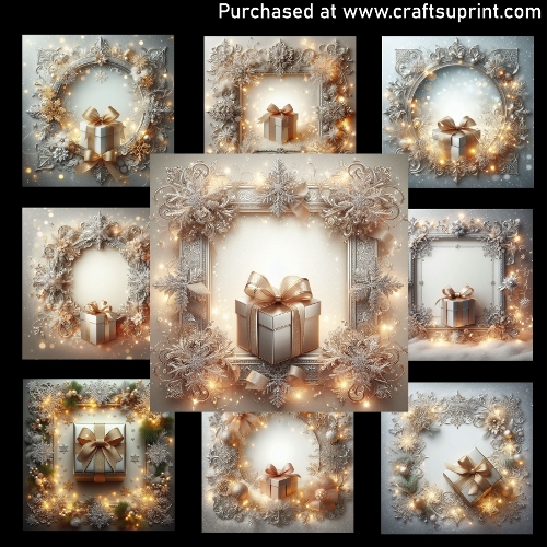 Silver Wishes - CARD FRONTS