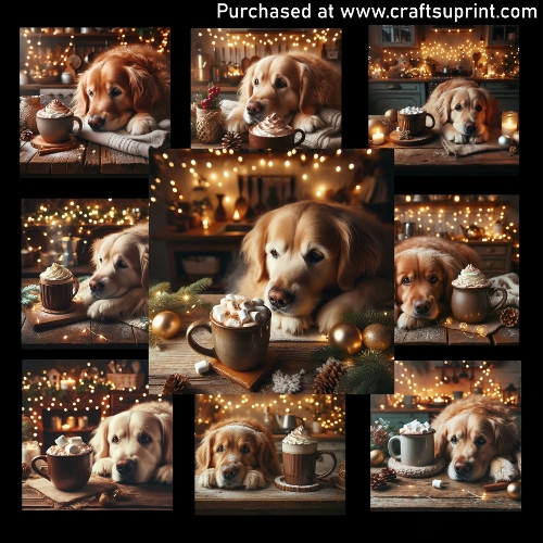 Hot Cocoa Guard - CARD FRONTS