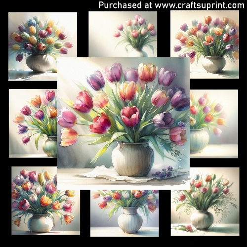 Tulips in Morning Light - CARD FRONTS