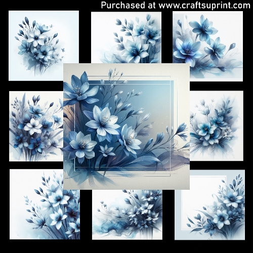 Spring flowers-Chionodoxa - CARD FRONTS