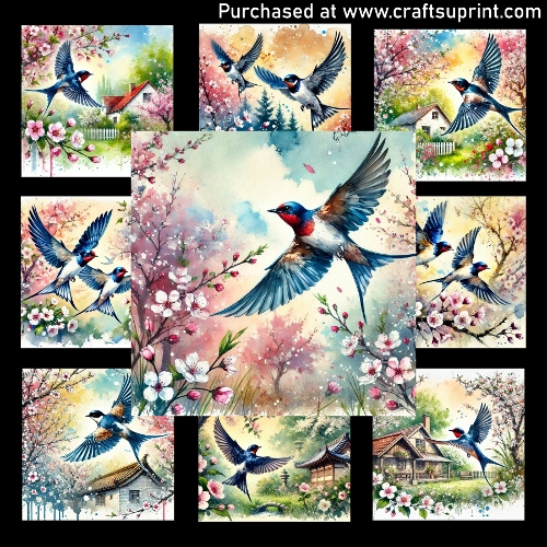 Messenger of Spring - CARD FRONTS