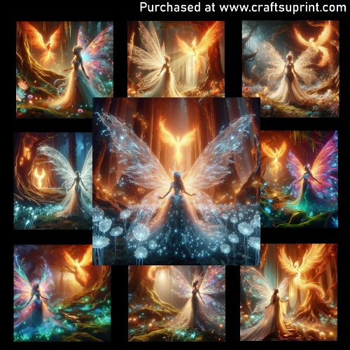 Flames of the Fairy Queen - CARD FRONTS