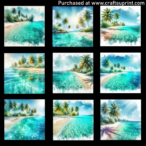 Lagoon of Turquoise Dreams 