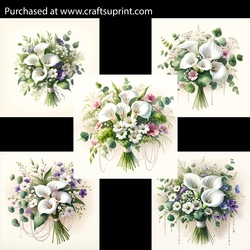 Classy Bouquet of White Calla Lily
