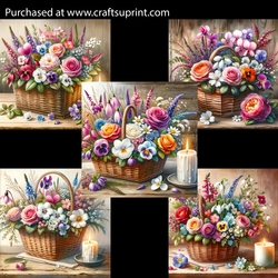 Beautiful Flower Basket
