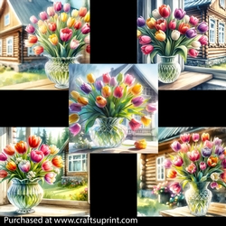 Vibrant Tulips