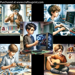 Kids Activities Card Fronts