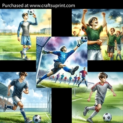 Playing Soccer 