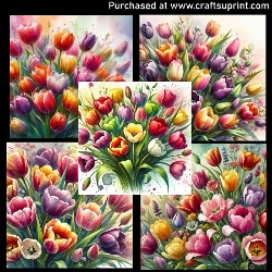 Spring flowers - Tulips
