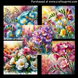 Spring flowes - Freesia