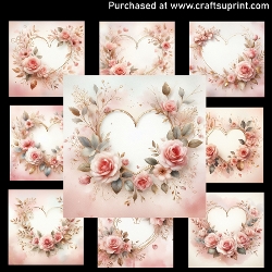 Romantic card - CARD FRONTS