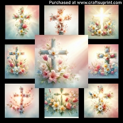 Peaceful Easter card - CARD FRONTS
